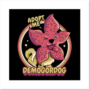 Adopt Demogordog (Cute Baby Demogorgon) Posters and Art